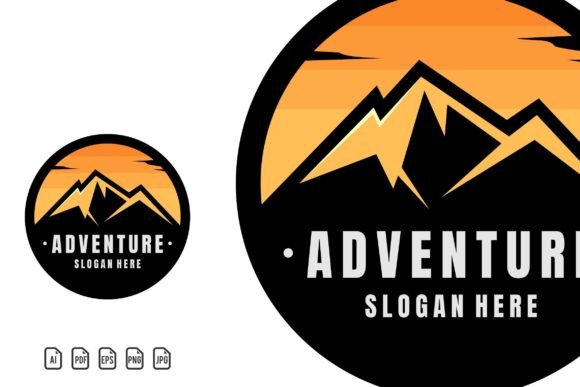 Adventure Mascot Logo: A Dynamic Template for Brand Identity