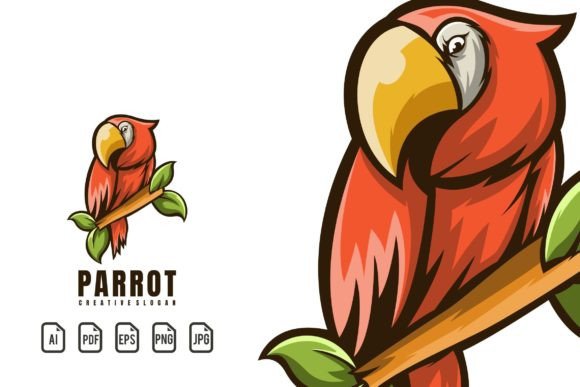Bring Your Brand to Life with a Parrot Mascot Logo