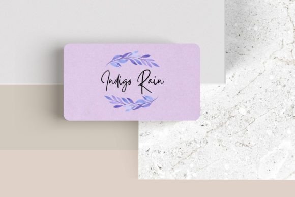 Editable Canva Business Card #35: Your Networking Game-Changer