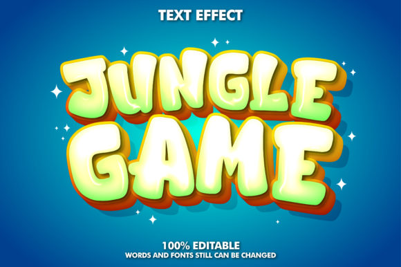 Glossy Cartoon Text Effects: A Modern Font for Bold Branding