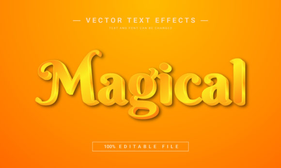 Magical Editable Text Effect: Create 3D Headlines Instantly