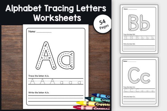 Mastering Letter Formation with Tracing Paper