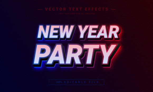 New Year Party Editable Text Effect: Instant Festive Impact
