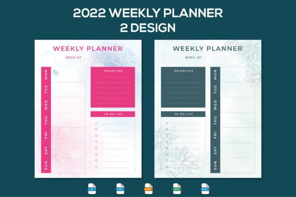 Stop Designing Planners: Use This Weekly Planner Print Ready Best KDP