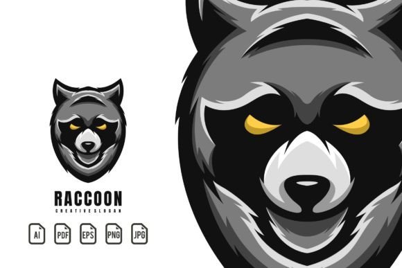The Raccoon Mascot Logo: A Playful Asset for Any Project