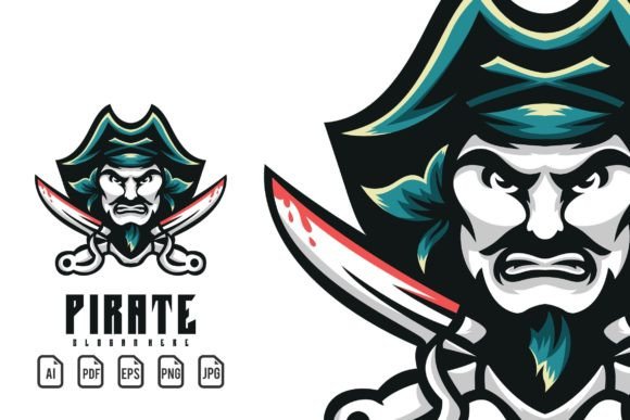 Why a Pirate Mascot Logo Template is Your Secret Weapon for Bold Branding
